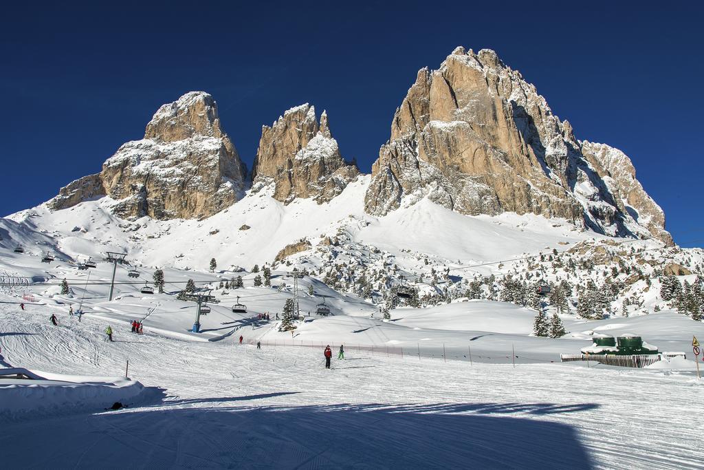 Garni Hotel Geier Santa Cristina Val Gardena Exterior foto