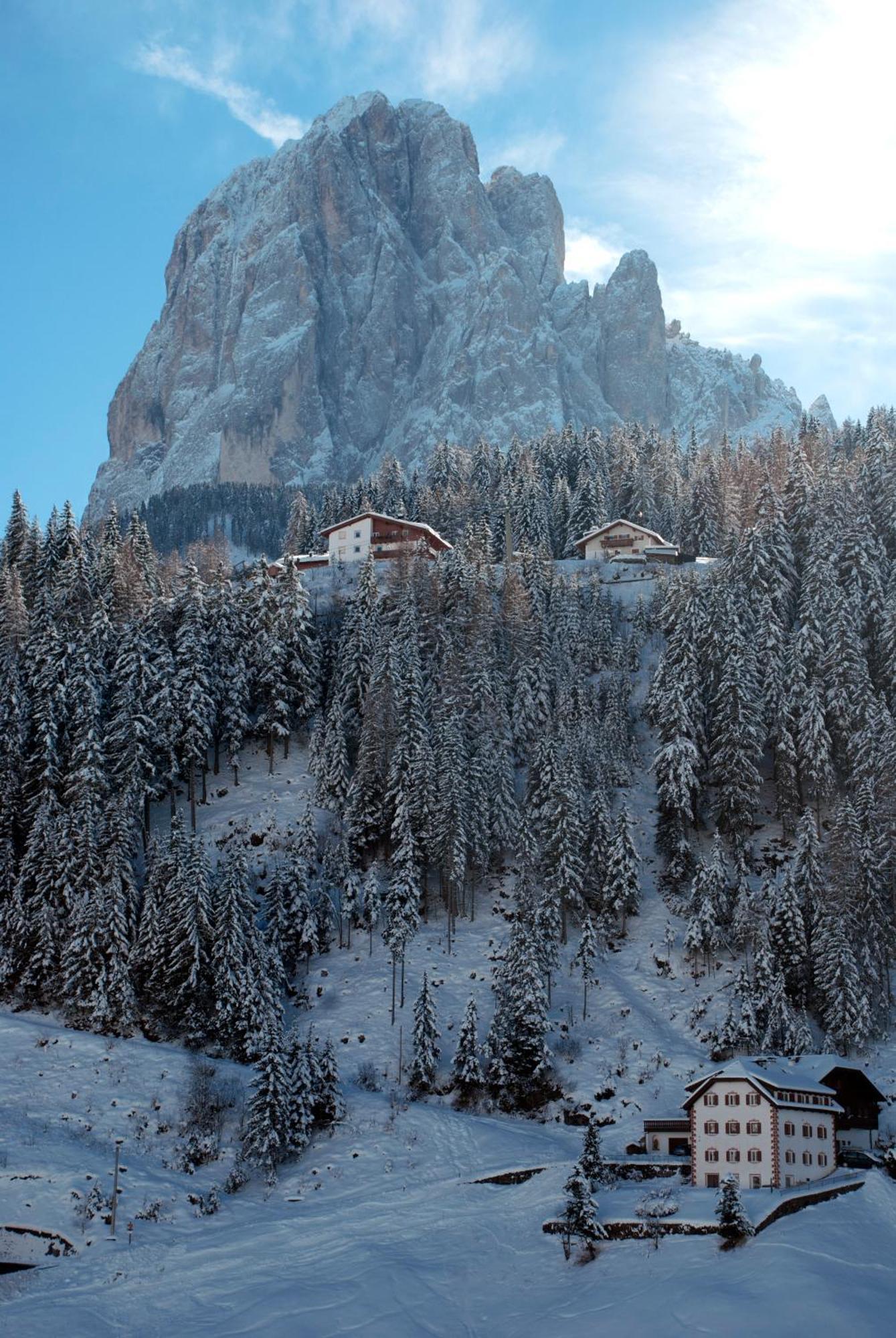 Garni Hotel Geier Santa Cristina Val Gardena Exterior foto